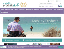 Tablet Screenshot of mobilityproducts4u.org